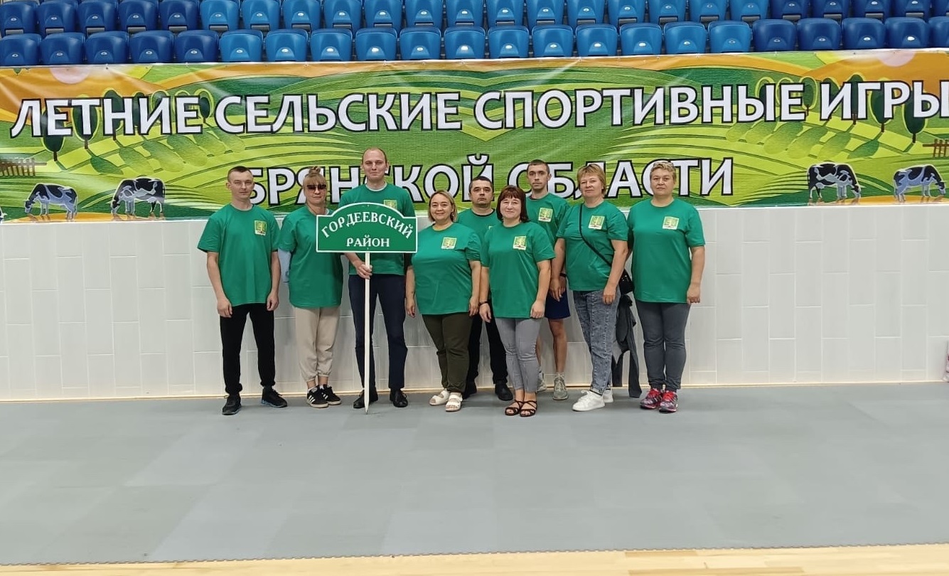 Команда Гордеевского района на Летних сельских спортивных играх