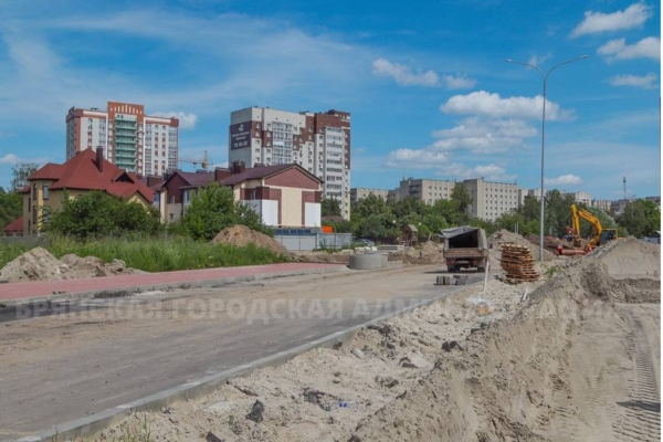 Строительство улицы Ильи Иванова в Брянске завершается