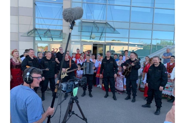 Ансамбль из Брянска принял участие в записи программы «Играй, гармонь любимая!» (6+)