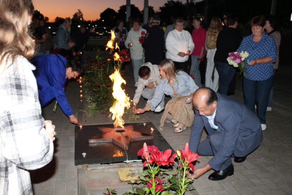В Гордеевском районе прошла акция «Зажги свечу»