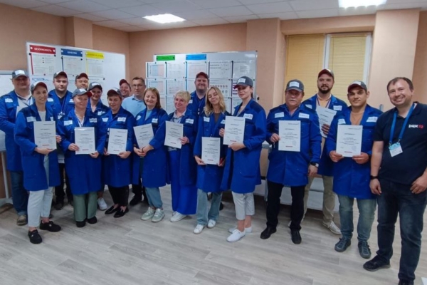 Сотрудники ООО «ДРУЖБА» (агрохолдинг «ОХОТНО»)  прошли обучение на «Фабрике производственных процессов»