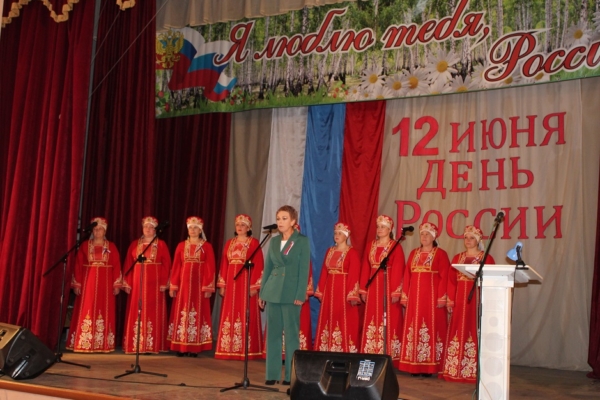 Жителей Гордеевского района поздравили с Днем России