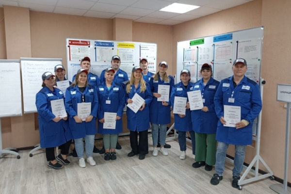 Сотрудники ООО «АЙС-ПРОДУКТ» (продукция от Ильиной)  прошли обучение на «Фабрике производственных процессов»