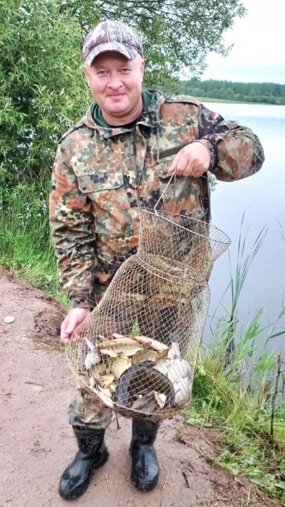 Рыбацкое счастье Леонида Клещевникова из Гордеевского района