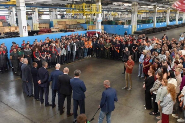 Брянский губернатор и представители Посольства РФ в Республике Беларусь побывали на «Брянсксельмаше»