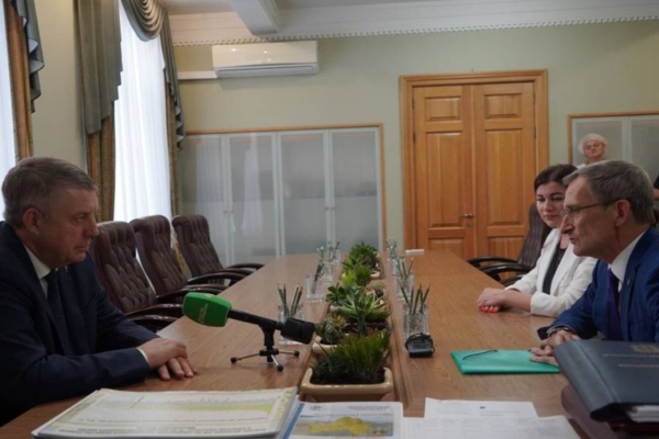 Глава Брянщины встретился с членом ЦИК Николаем Левичевым