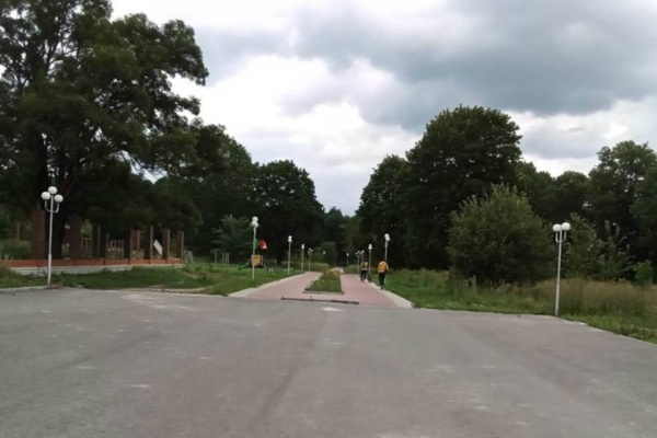 Благоустройство парка продолжается на Брянщине в Дятьково