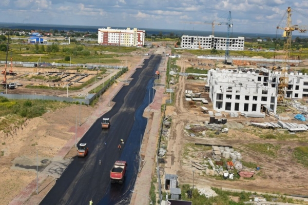 На Брянщине высокие темпы жилищного строительства