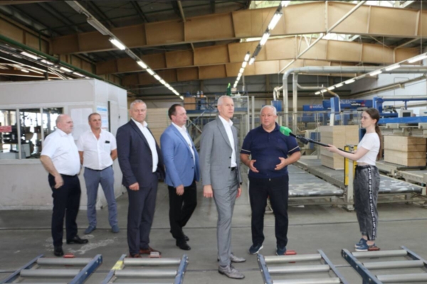 Дятьково Брянской области посетили Валентин Суббот и Олег Матыцин