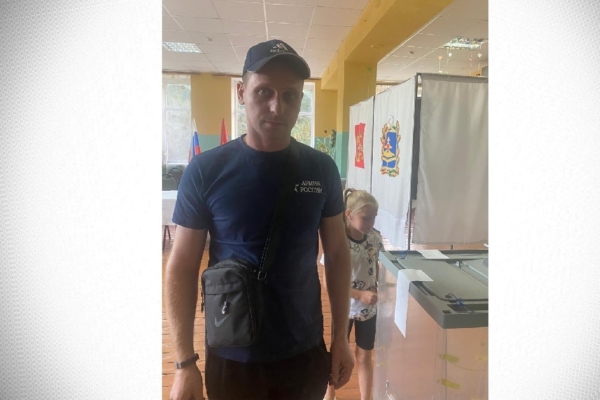 В Гордеевском районе проголосовал боец СВО