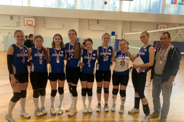 Наши волейболистки на втором месте