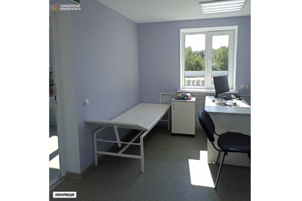 В брянском селе Пролысово отремонтировали ФАП