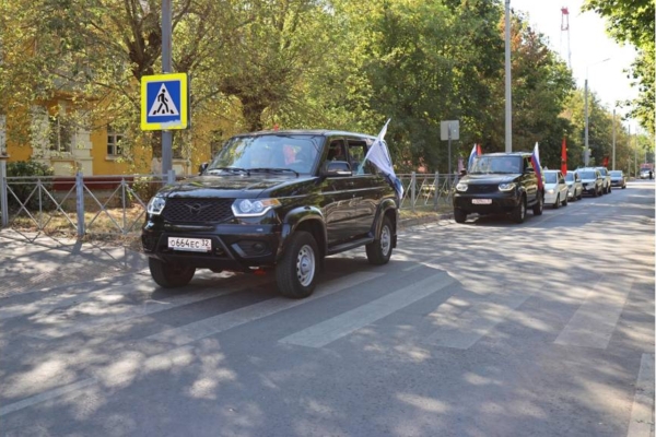 В честь Дня города в Брянске состоялся автопробег