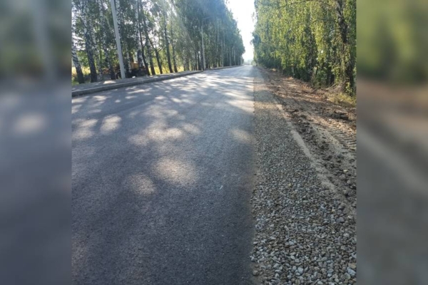 Капремонт участка дороги «Брянск-Новозыбков»-Кокино-Скуратово продолжается