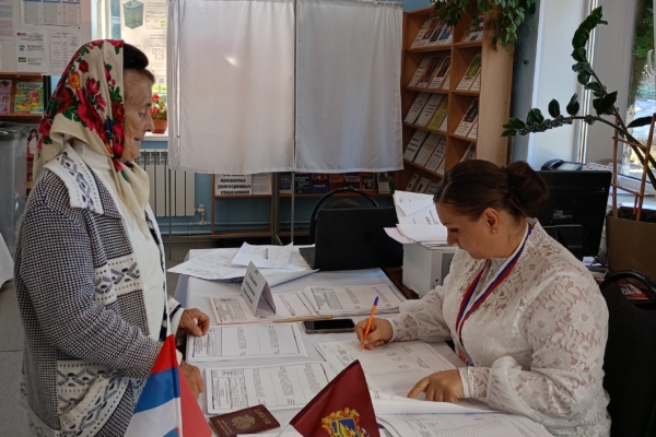 Голосует старшее поколение