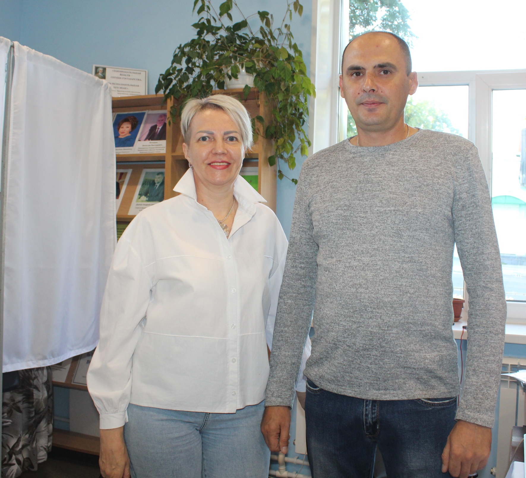 Жители района продолжают голосовать