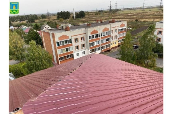 На Брянщине ремонтируют кровлю в Брянской межрайонной больнице