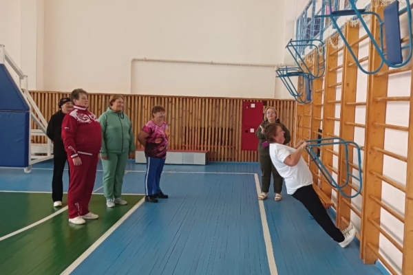 Активные пенсионеры сдавали нормы ГТО