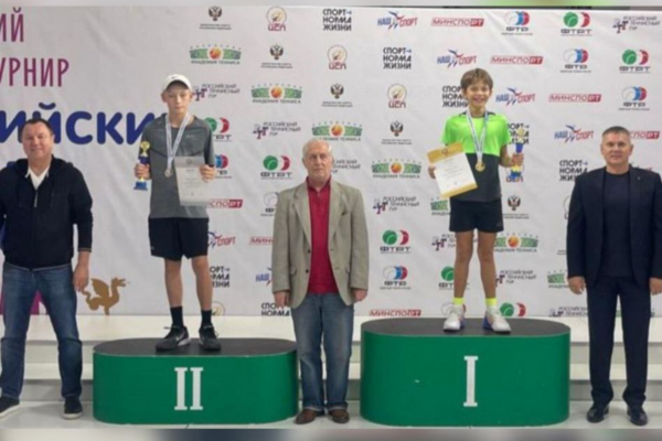 Теннисист из Брянска одержал победу на турнире «Олимпийских надежд»