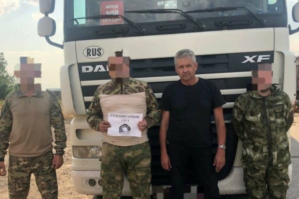 Водитель из Брянска доставил бойцам воду под обстрелом