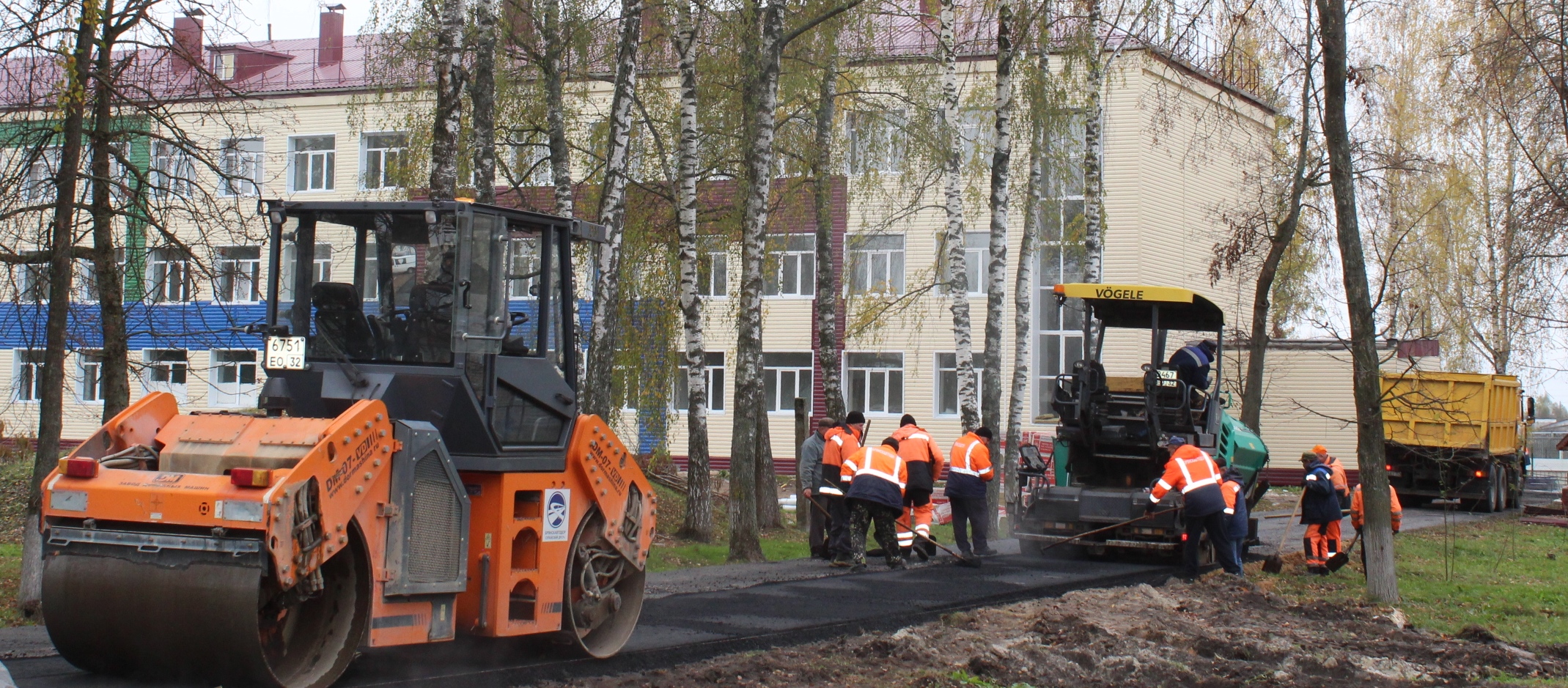Работы продолжаются в Гордеевской школе