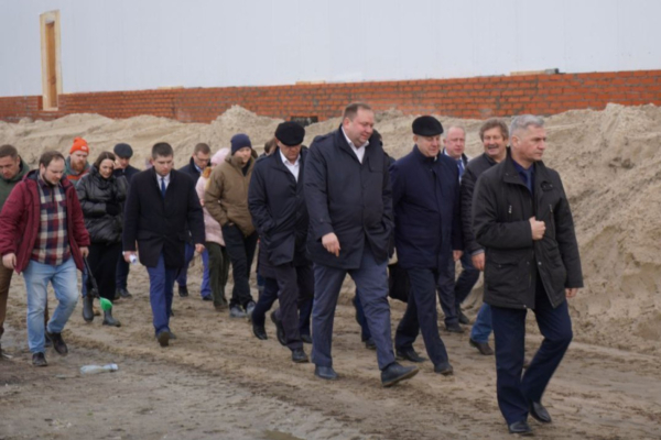 В Брянске строительство дворца зимних видов спорта  продолжается