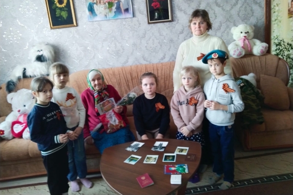 Детсадовцы чествовали тружеников тыла