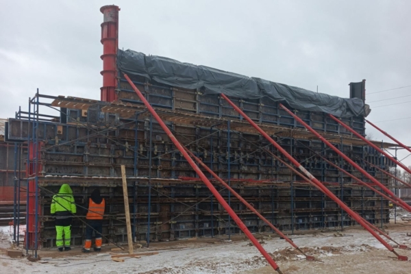 В Унече Брянской области продолжается капремонт путепровода