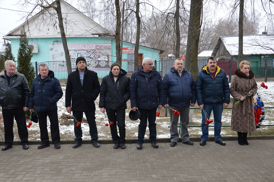 В Гордеевке прошло памятное мероприятие, посвящённое воинам-афганцам