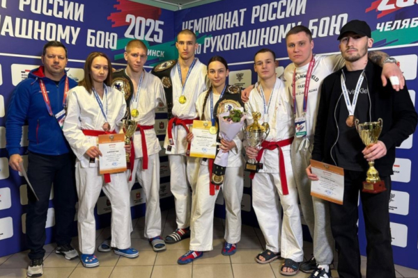 Спортсмены из Брянска одержали победу на чемпионате России по рукопашному бою