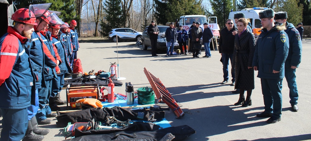 В Гордеевском районе МЧС России по Брянской области провело проверку