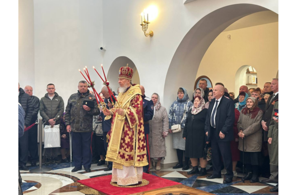 В брянском селе Меленск освятили храм, построенный на пожертвования семьи Александра Богомаза