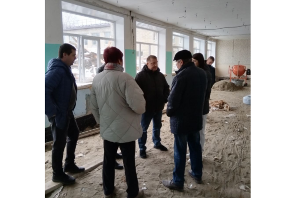 На Брянщине капитально ремонтируют Кокинскую школу Выгоничского района