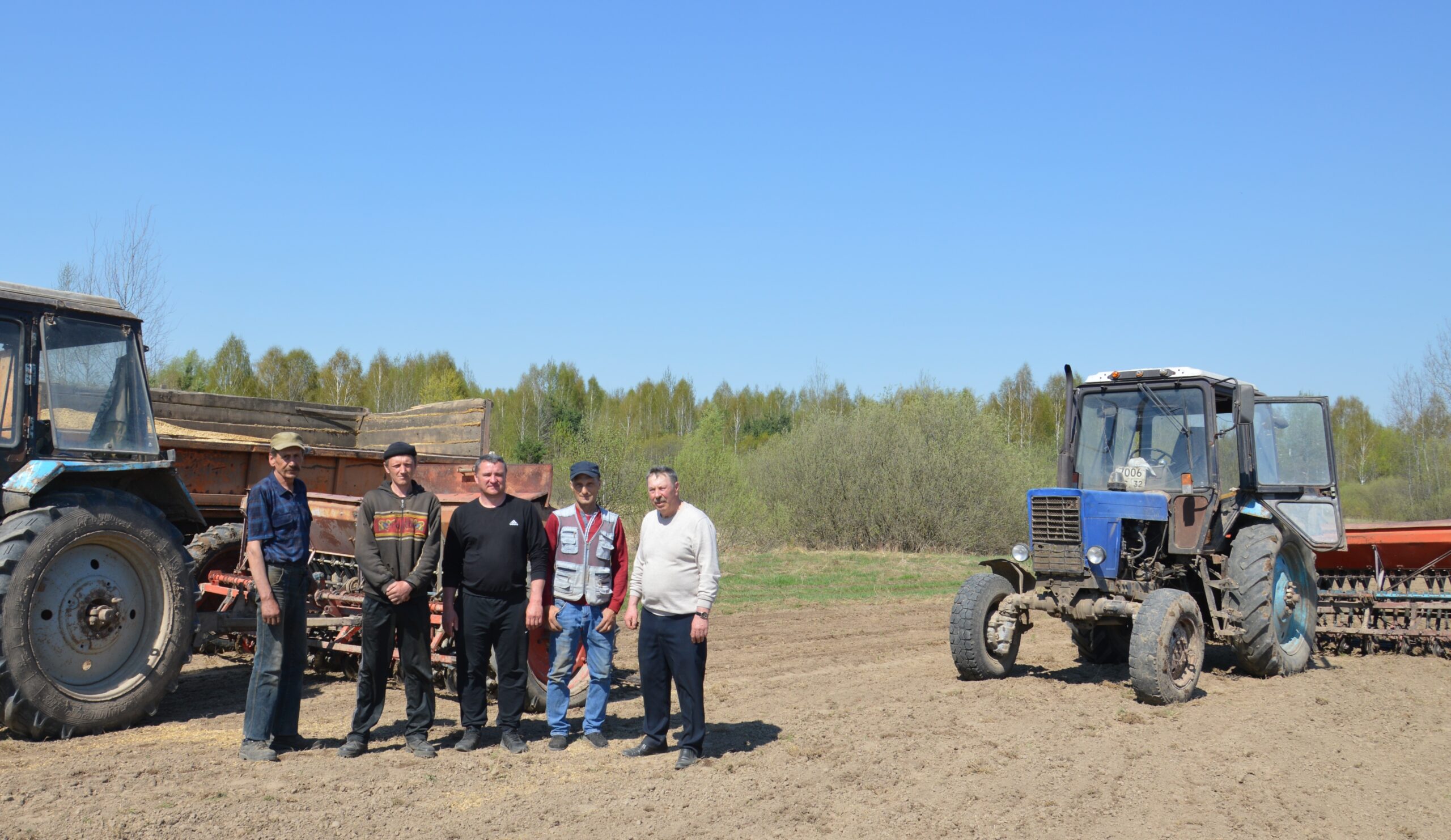 Майские заботы тружеников СПК «Надежда»