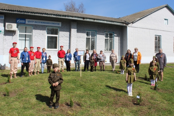 Всероссийская Акция «Сад Памяти» прошла в Гордеевском районе