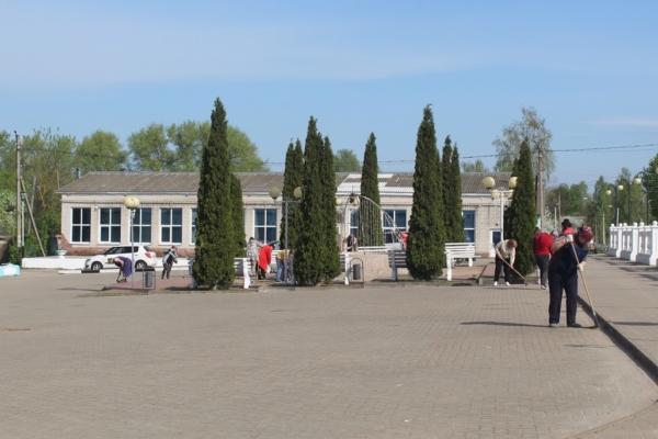 В Гордеевском районе прошла очередная большая уборка