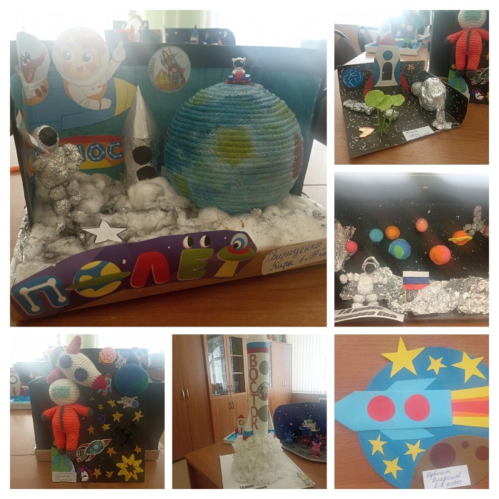 «Космические» поделки от гордеевских школьников