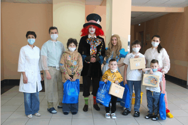 В онкогематологическом центре Брянска состоялся праздник для детей