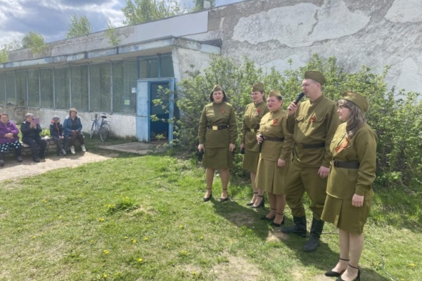 В Рудневоробьевском сельском поселении прозвучали «Песни Победной Весны»