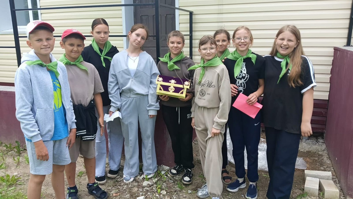 «Непоседы» в поисках клада