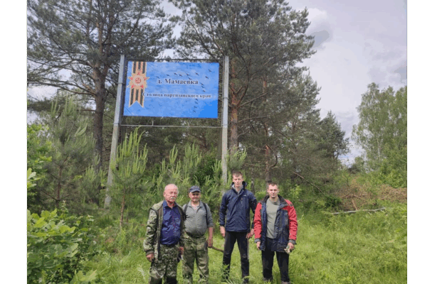 Мглинское лесничество продолжает благоустраивать памятные места на Брянщине