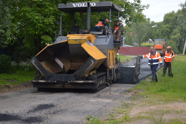 Обновляются дороги местного значения