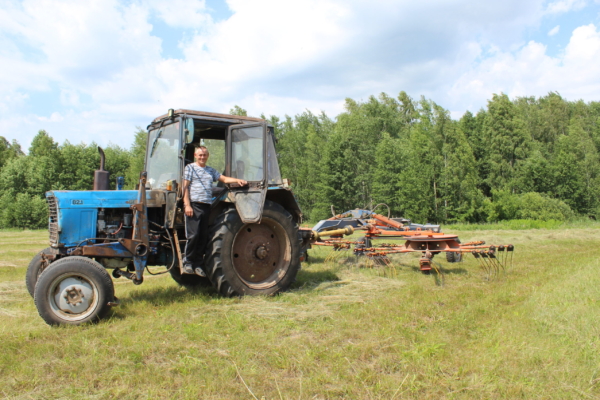 На сенокосе дорога каждая минута
