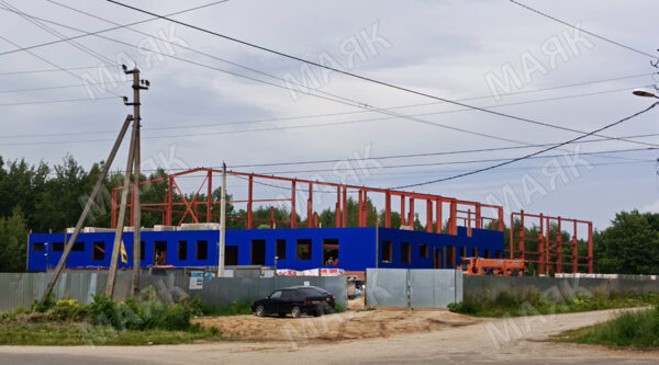 В Новозыбкове Брянской области возводят спортивно-оздоровительный комплекс