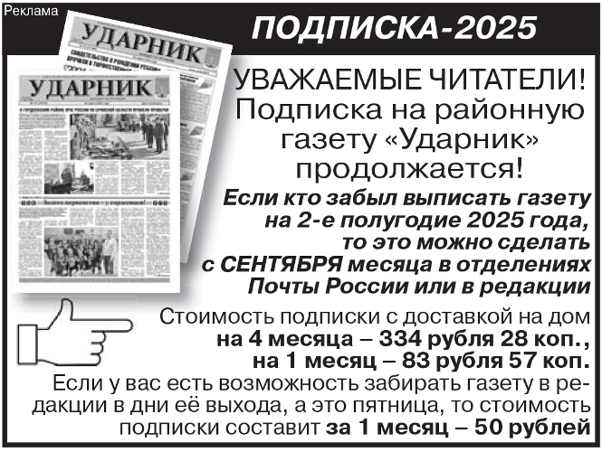 Подписка — 2025