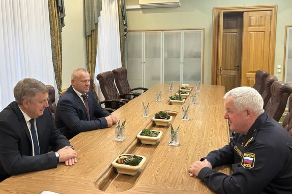 Глава Брянщины провел рабочую встречу с Алексеем Рагозиным