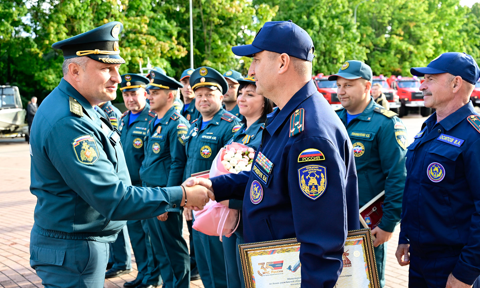 Спецтехника от Министра МЧС