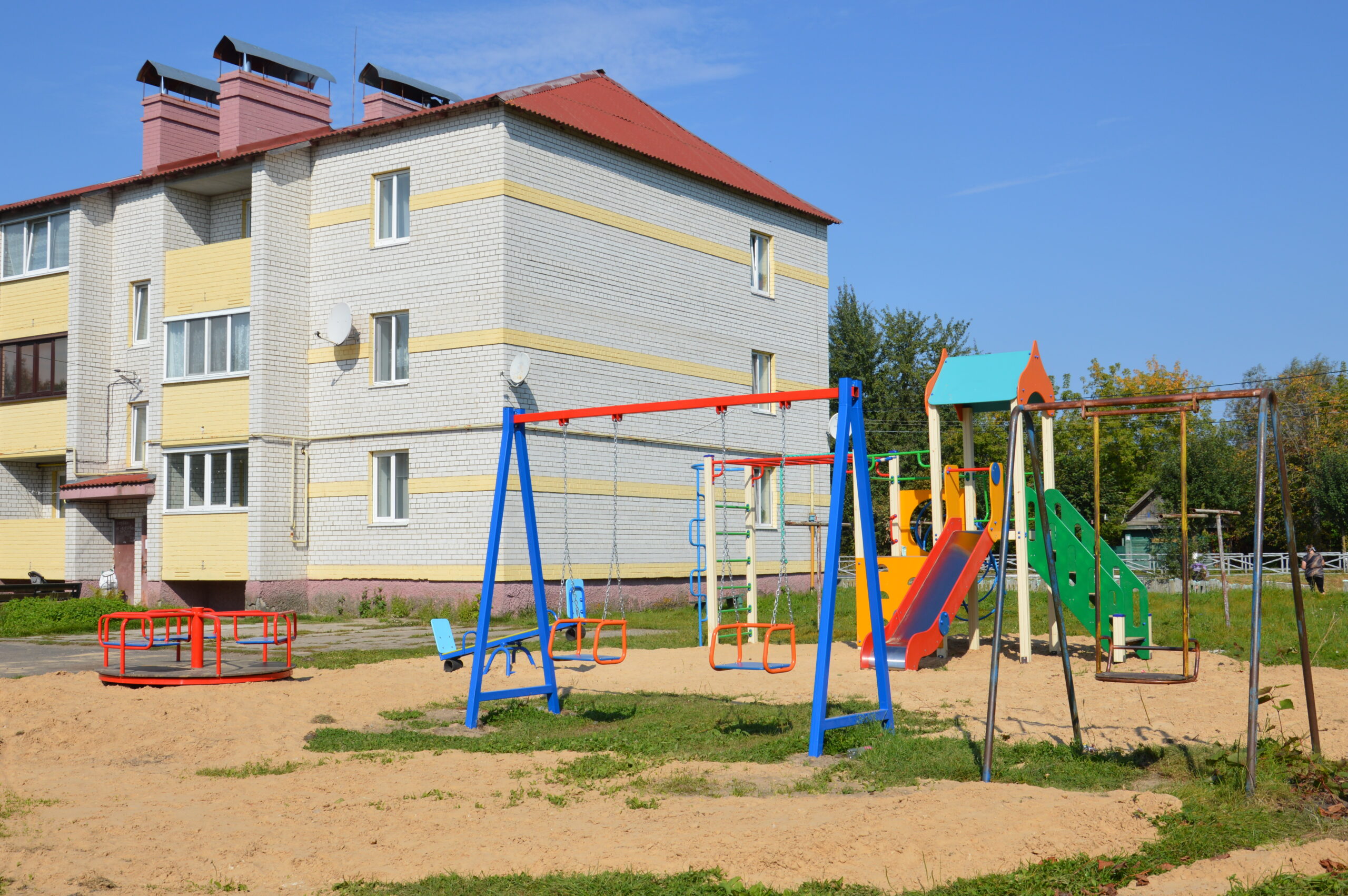 В Гордеевке благоустроены территории