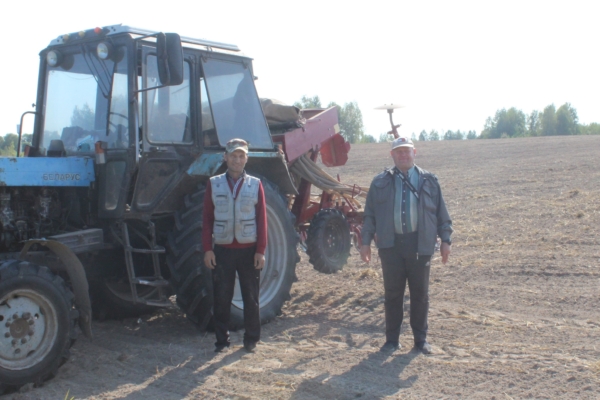 Осенние полевые работы набирают темп