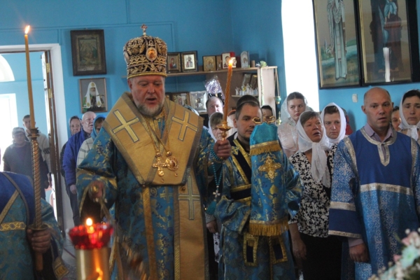 Престольный праздник храма в честь Рождества Пресвятой Богородицы